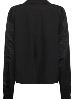 Giacca in twill di nylon