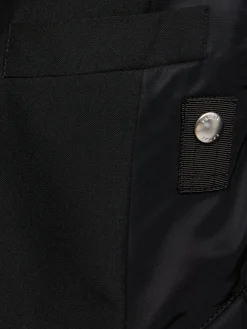 Giacca in twill di nylon
