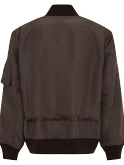 Giacca in twill di nylon