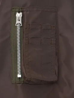 Giacca in twill di nylon