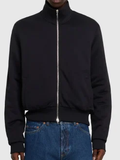 Giacca Mob in misto cotone con zip