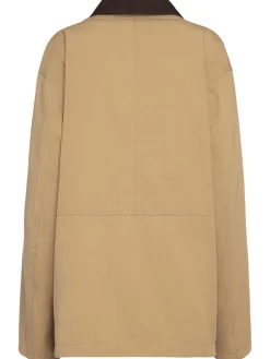 Giacca oversize Frank in gabardina