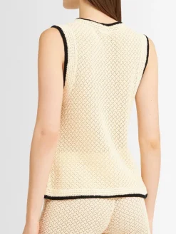 Gilet in maglia Plage