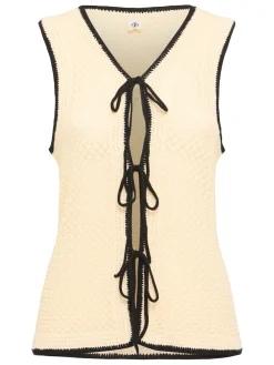 Gilet in maglia Plage