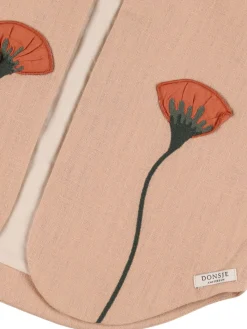 Gilet Poppy in lino ricamato