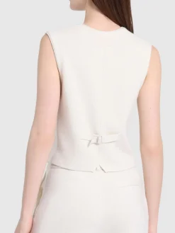 Gilet sartoriale in cashmere