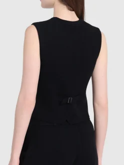 Gilet sartoriale in cashmere