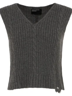 Gilet scollo a V