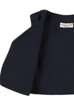 Gilet Talita in cotone con ricami
