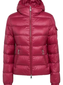 Glesse nylon hooded down jacket