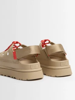Golden Glow Toggle sandals