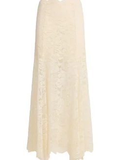 Gonna in pizzo stretch