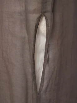 Gonna lunga in organza di cotone Zaira
