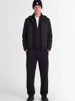 Granier nylon hooded windbreaker
