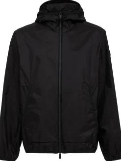 Granier nylon hooded windbreaker