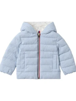 Haluk cotton seersucker down jacket