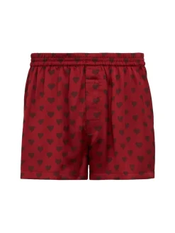 Hearts sateen boxers