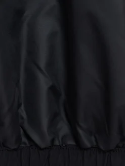 Hooded lightweight taffeta jacket