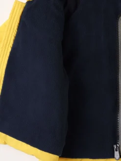 Hooded poly puffer jacket