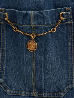 Horse capsule denim jacket