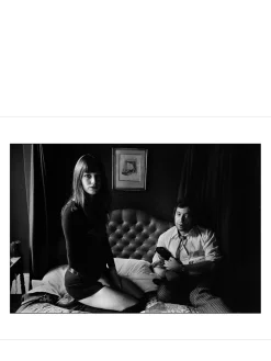 Jane Birkin & S.Gainsbourg at the Flat