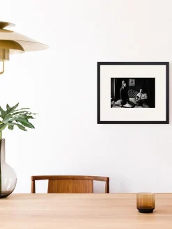 Jane Birkin & S.Gainsbourg at the Flat