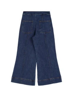 Jeans a gamba larga stonewashed