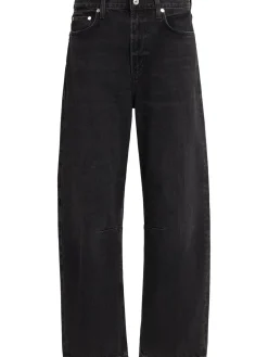Jeans ampi vita media Miro in denim