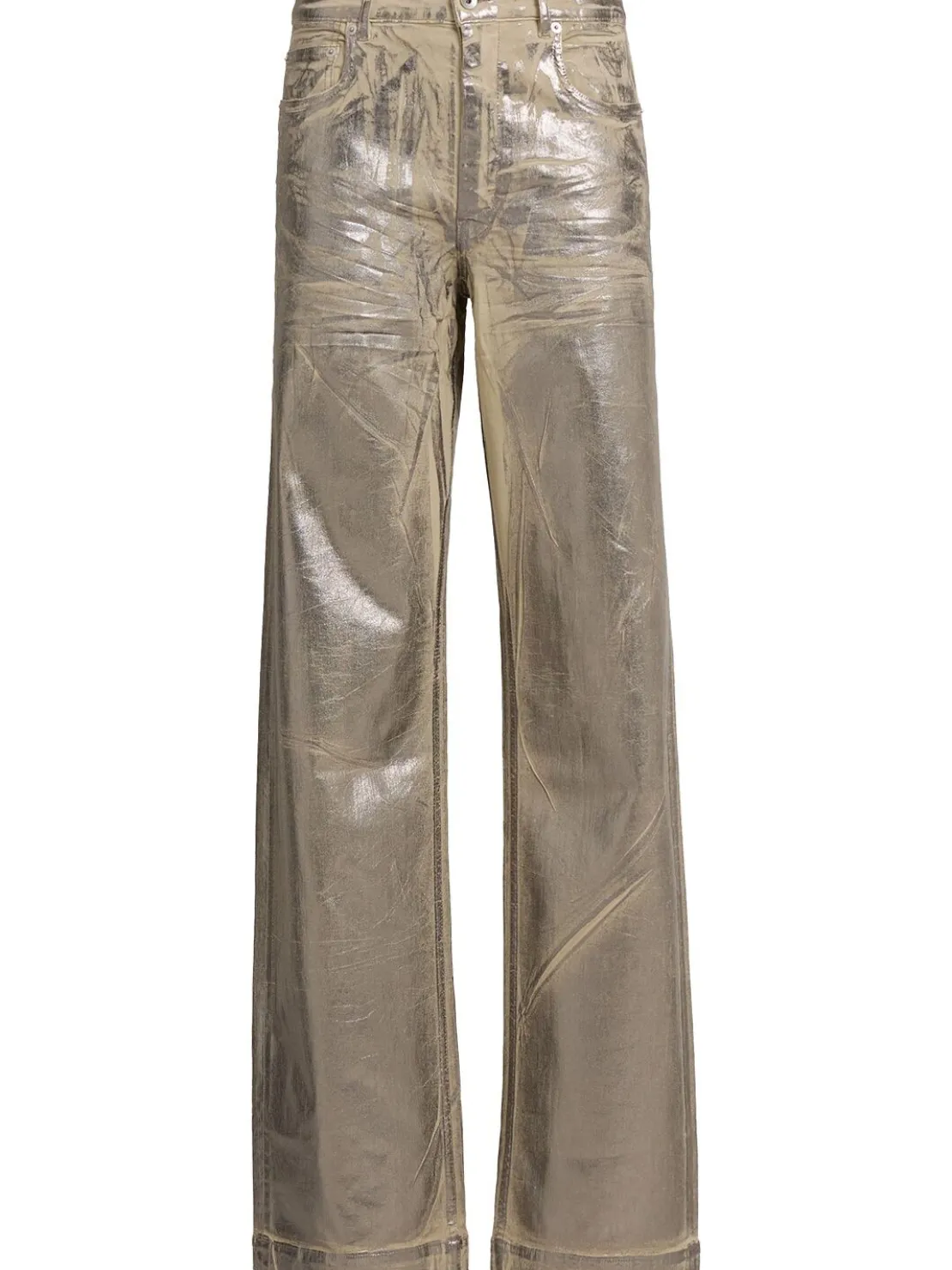 Jeans baggy fit vita bassa Geth in denim