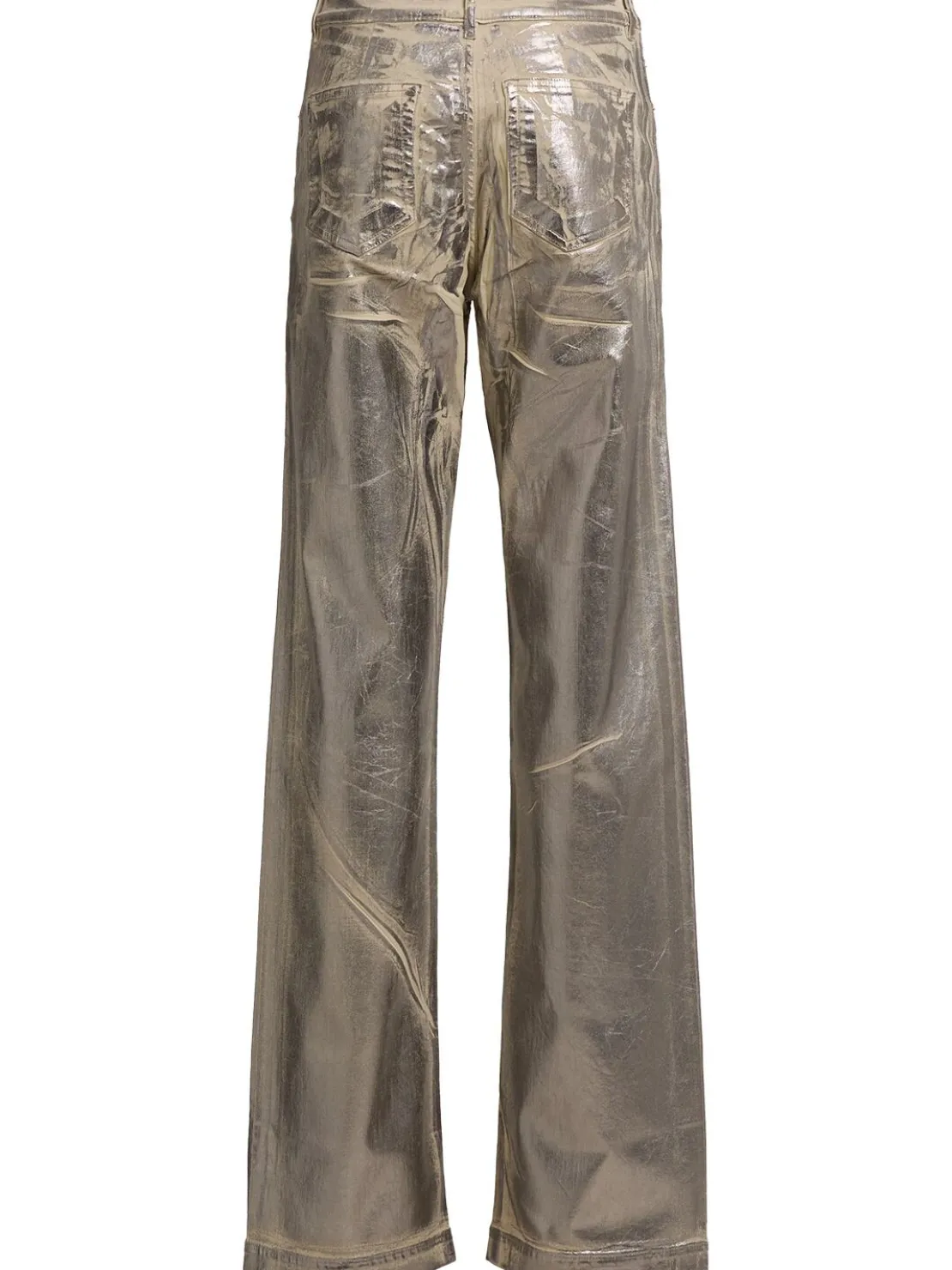 Jeans baggy fit vita bassa Geth in denim