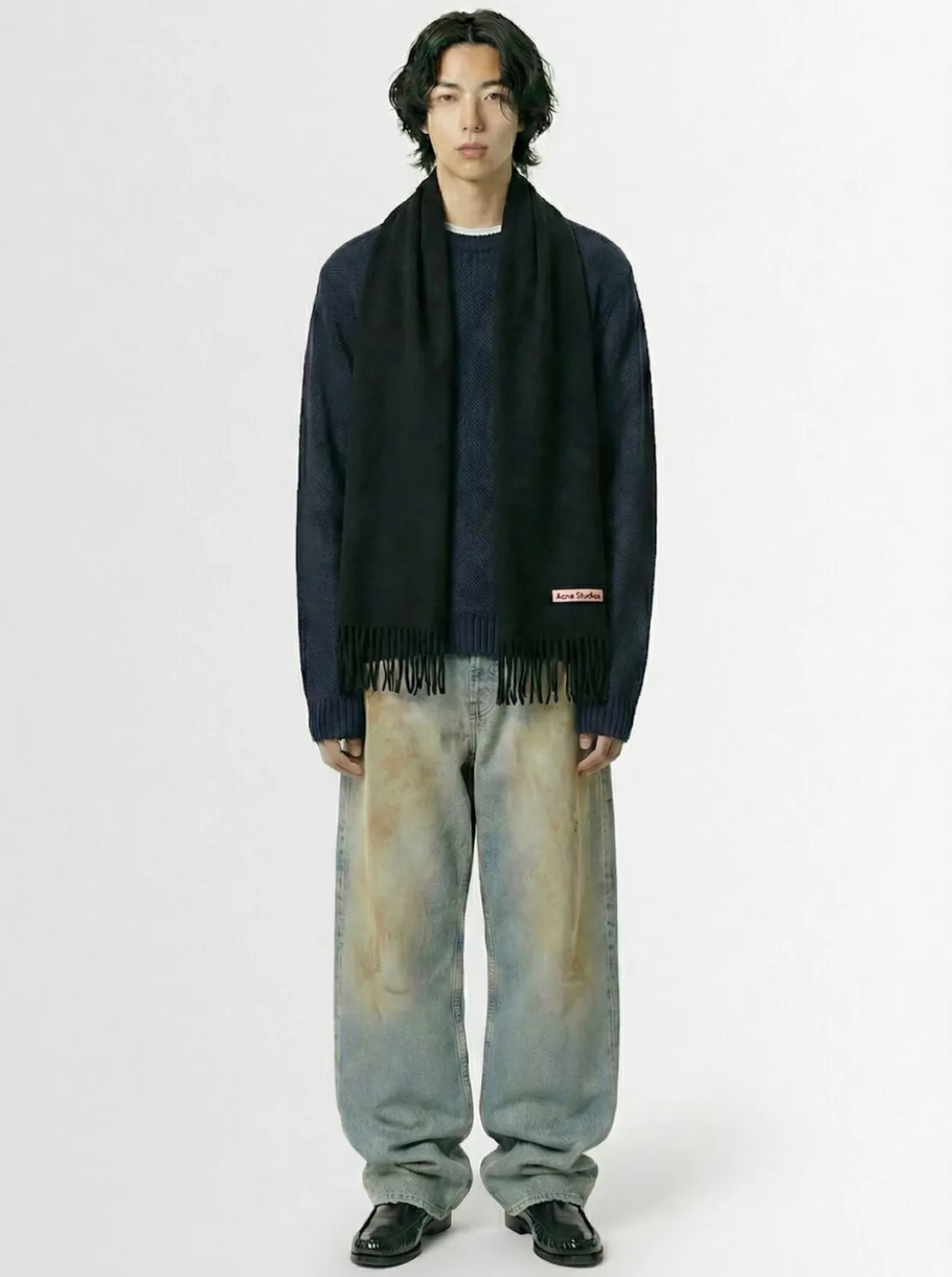 Jeans baggy vita bassa 2023 Penicillin