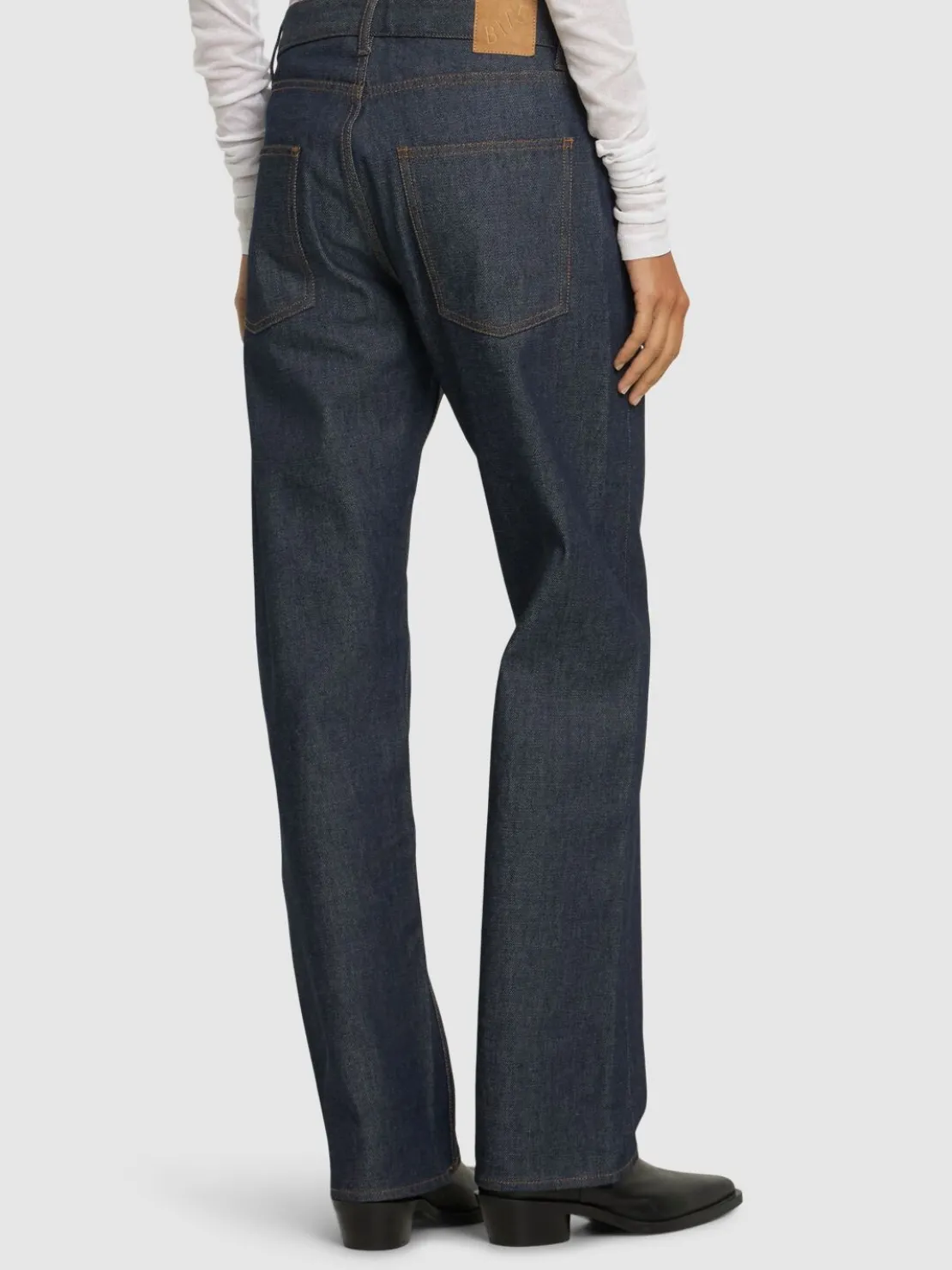 Jeans boyfriend vita media Curved