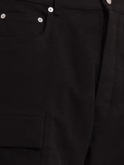 Jeans cargo in cotone