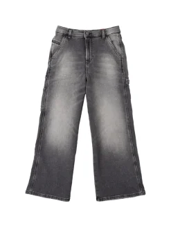 Jeans cargo in cotone stretch