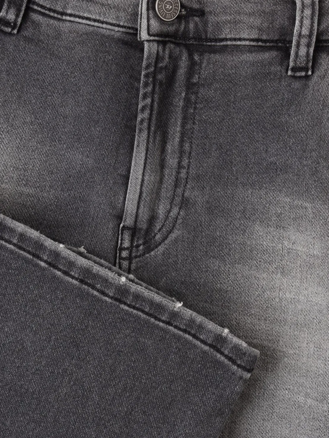 Jeans cargo in cotone stretch