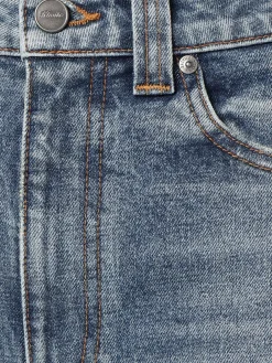Jeans dritti Dane a vita alta