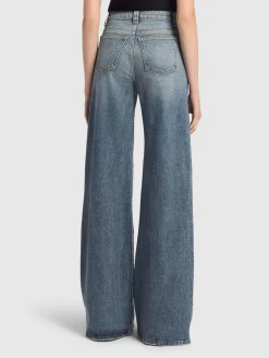 Jeans dritti Dane a vita alta