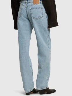 Jeans dritti in denim