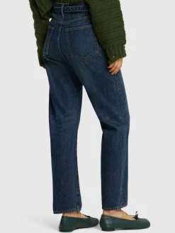 Jeans dritti in denim