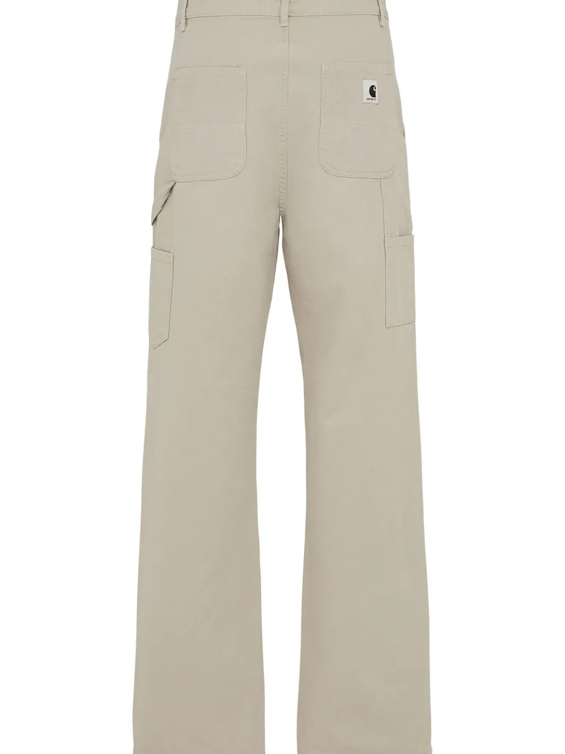 Jeans dritti in denim di cotone