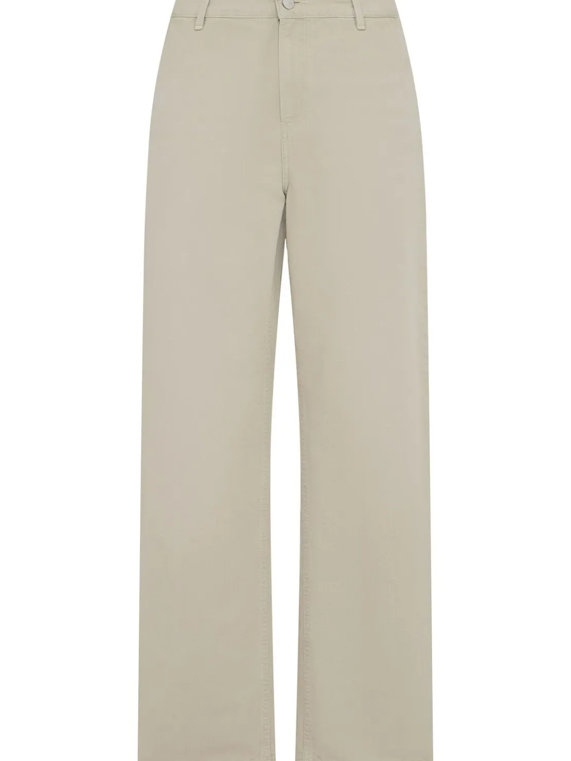 Jeans dritti in denim di cotone