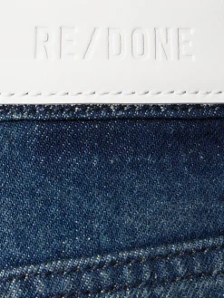 Jeans dritti 70s in denim di cotone