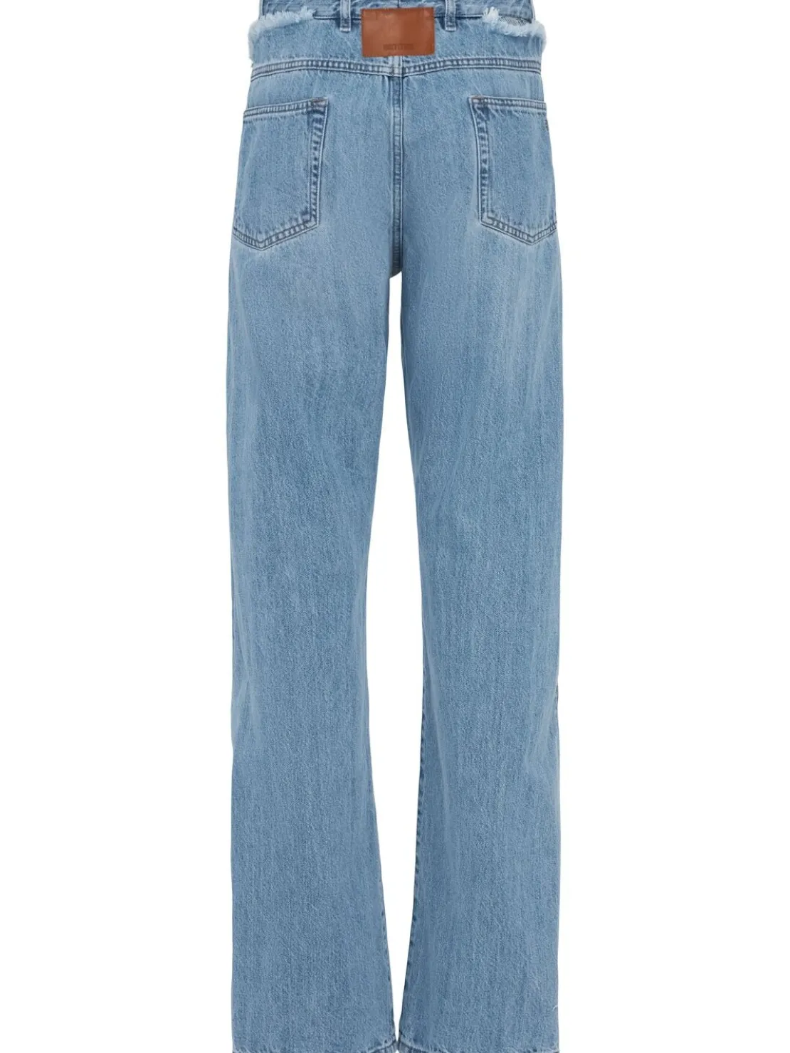Jeans dritti upcycled