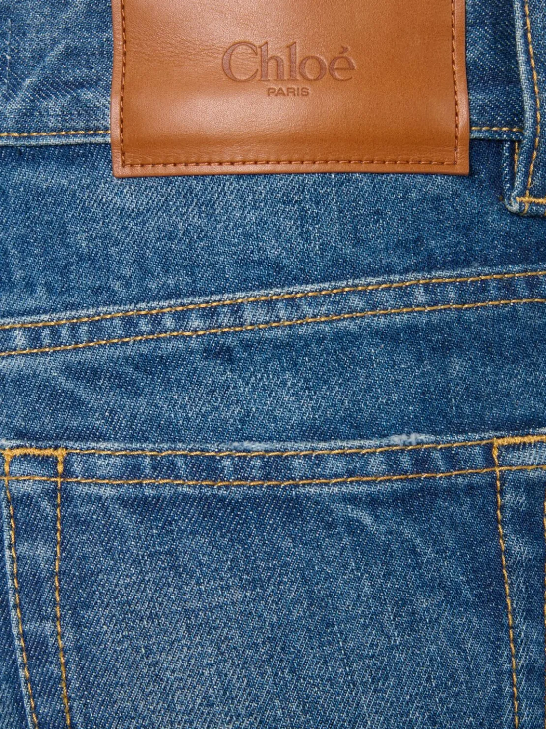 Jeans dritti vita alta