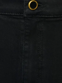 Jeans dritti vita alta cropped Abigail