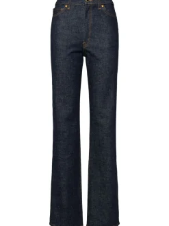 Jeans dritti vita alta Danielle in denim