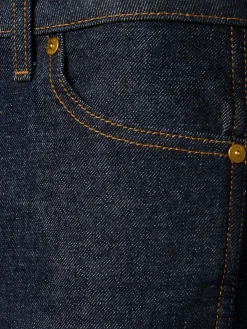 Jeans dritti vita alta Danielle in denim