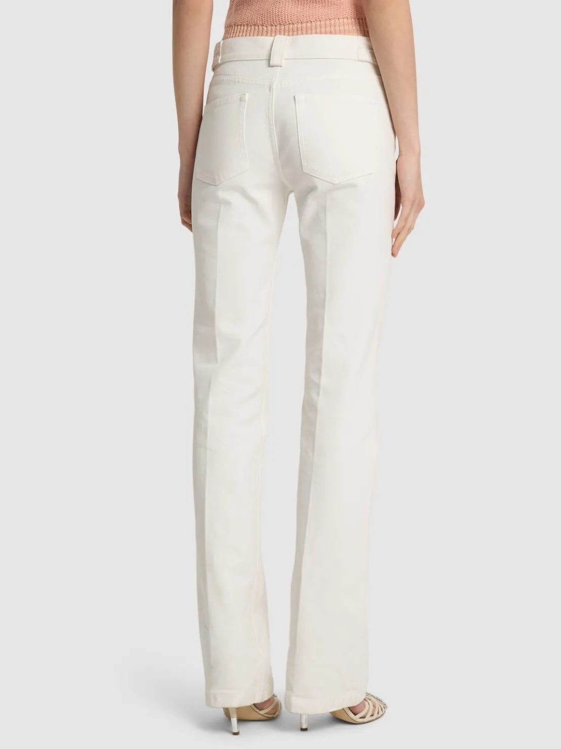 Jeans dritti vita media
