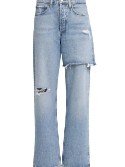 Jeans dritti vita media Amryn