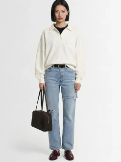Jeans dritti vita media Amryn